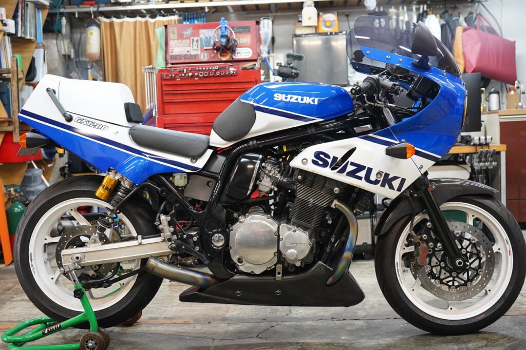 GS1200SS-2 車検 油冷メンテ フルード交換 ヘッドライトガタ – decoboco