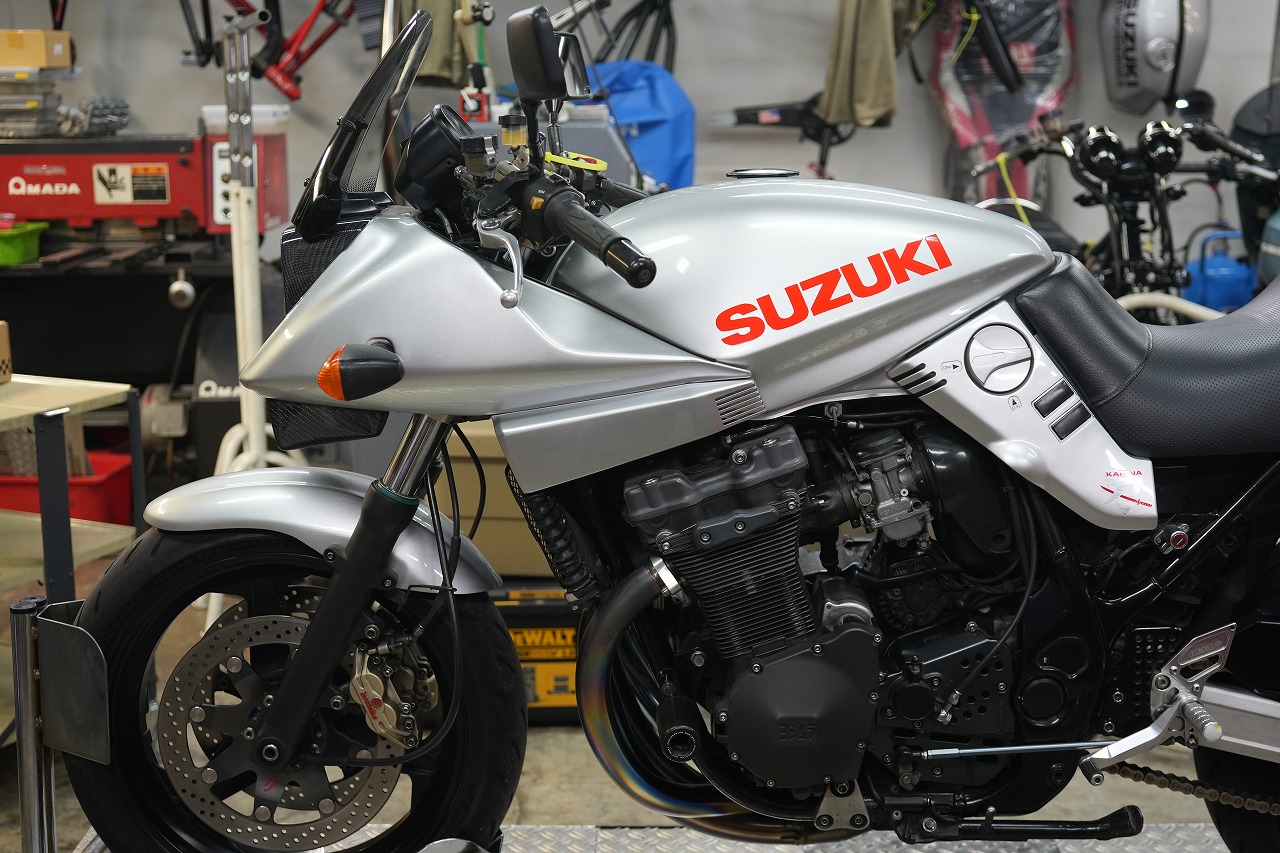 公式 gsx1200s油冷刀改！車検2年付！